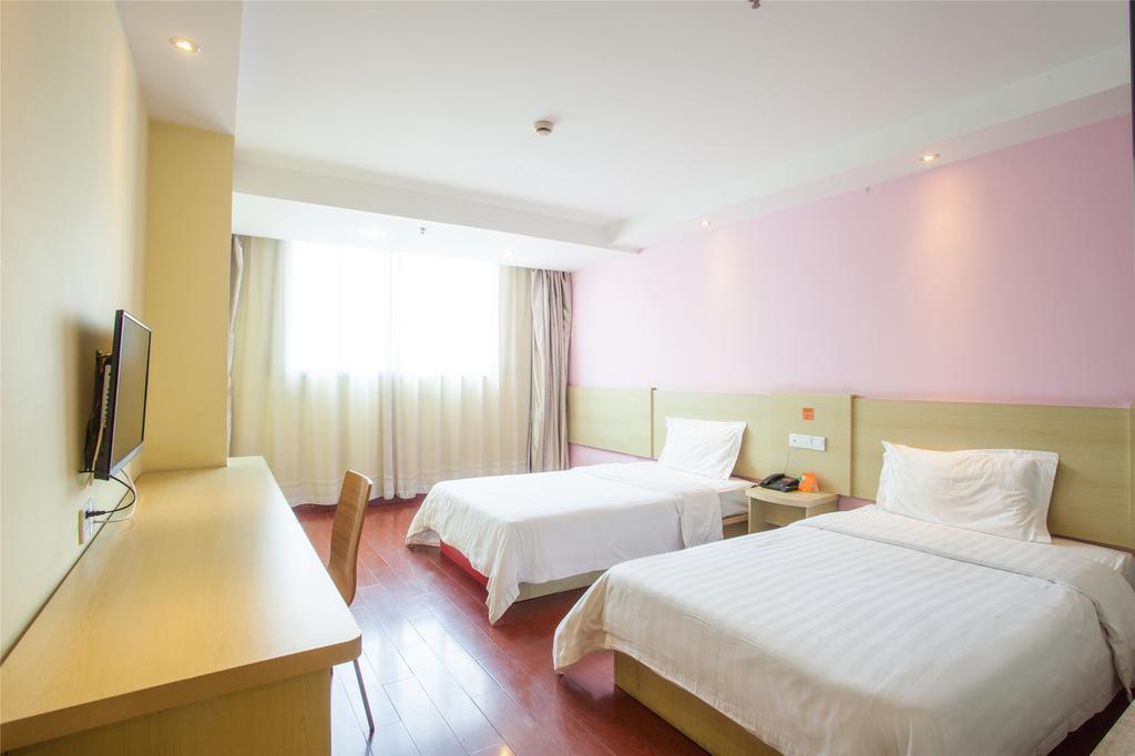 7Days Inn Qingdao Wusi Square Middle Xianggang Road Szoba fotó